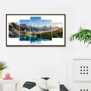 5pcs 5D DIY Full Drill Diamond Painting Green Hills Cross Stitch Embroidery