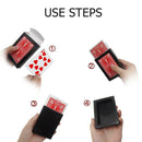 Fun Poker Vanishing Case Amazing Playing Card Magic Poker Disappearing Box hv2n