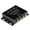 12V 1 Input to 4 Output RCA Car DVD Video Booster Amplifier Splitter Box