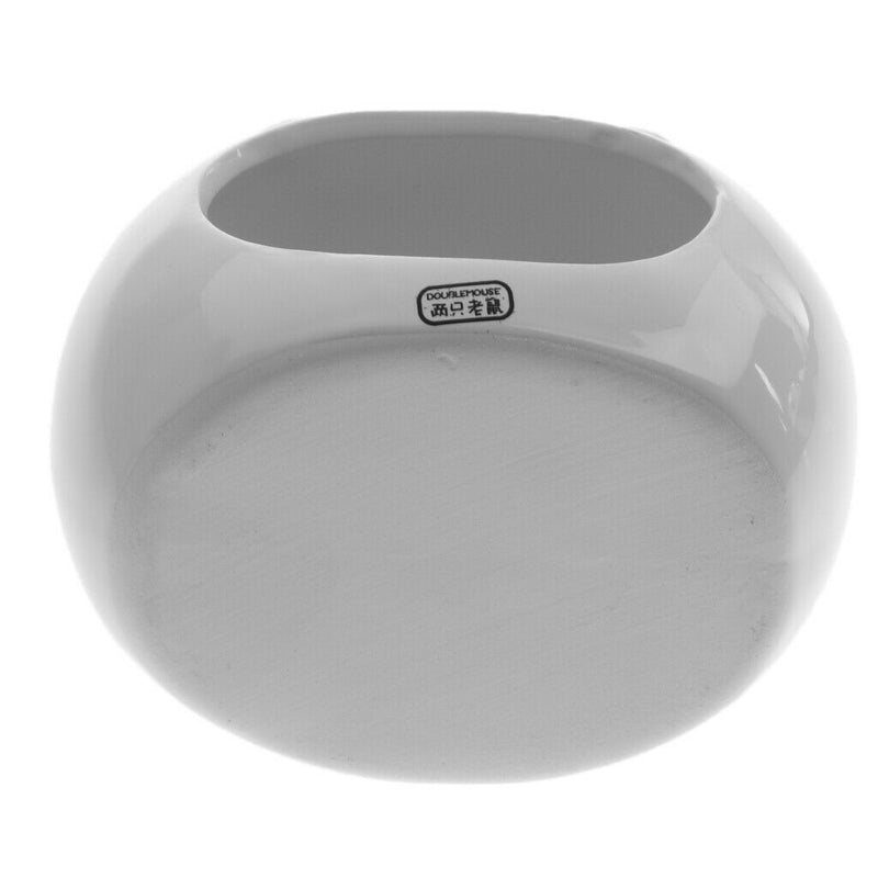 Dwarf Hamster Hideout Cartoon Shape Hamster House Chinchilla Mini Hut White