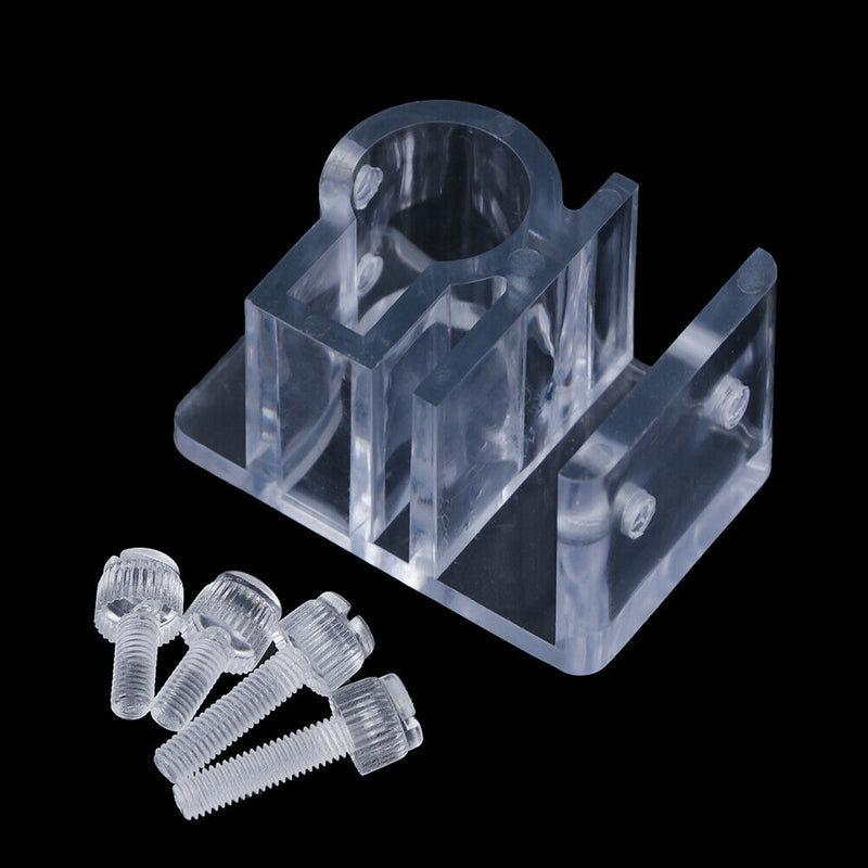 Aquarium Fish Tank Filter Glass Pipe Holder Fix Bracket Hook Water Hose Holde JR