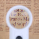 15X Handheld Glass Loupe 2 LED Jewelry Magnifier Magnifying Glass repair ToS Bj