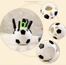 2018 World Cup football style pen pencil holder plastic toothbrush makeup b D5H5