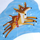 Christmas elk pulling car foil balloons party decor toys inflatable BalRKES