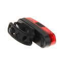 USB Rechargeable COB LED Bicycle Bike Cycling Front Rear Tail Red 4Mode
