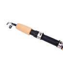 Portable 80CM Shrimp Winter Ice Fishing Rod Fish Tackle Pole Rods Telescopic MO