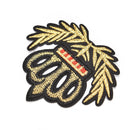 1 x crown patches iron on motifs applique for garment accessory for DIY patchesZ