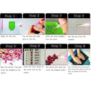 Purple Cloud 5D DIY Full Drill Diamond Painting 3-pictures Combination Kit