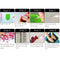 Purple Cloud 5D DIY Full Drill Diamond Painting 3-pictures Combination Kit