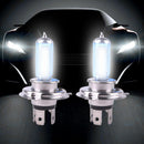 2PCS H4 100W Super White Headlight Xenon Halogen Globes Car Light Lamp Blue Bulb