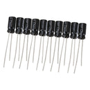 10 x 10uF 50V 105C Radial Electrolytic Capacitor 5x11mm F3X4