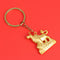 2021 Chinese Ox Year Lucky Pendant Creative Fortune Keychain Propitious Gift_kz