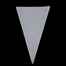 100X clear cone shape cellophane bags candy popcorn flower packing bag wedding U