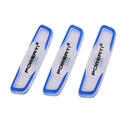 3Pcs Silicone Tennis Racquet Vibration Dampeners Shock Absorber Damper Blue