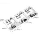 3x/set Domestic Sewing Machine Foot Presser Rolled Hem Feet for Brother Sin  Nw