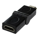 1x HDMI Right Angle Male To Female 90-180 Degree Adapter Cable Lead Connect