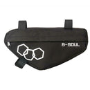 Waterproof Mountain Bike Triangle Bag Bicycle Frame Front Tube Bags (Black)
