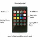 48 LED 4X RGB Car Interior Atmosphere Neon Light Strip Music Control & Hn