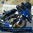 Motorcycle Bike Helmet Intercom Bluetooth Headset Interphone MP3 FM G2X6