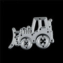 Excavator Cutting Dies Stencils Card Album Photo Template Craft Picture Frame JR