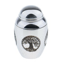 2pcs Tree of Life Pattern Memorial Keepsake Pet Dog Ash Jar Cremation Locket