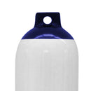 2pcs Marine Boat Fender Premium PVC Bumper Dock Shield Protection Blue White