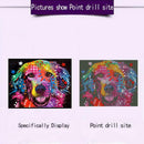 5D DIY Full Drill Diamond Painting Gorgeous Dog Cross Stitch Embroidery Kit