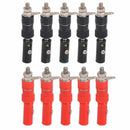 10x 4mm Binding Post Speaker Terminal Banana Plug Socket Jack Connectors  Z