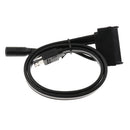 Power eSATA USB 2.0 5V 12V Combo to 2.5'' 3.5'' 22pin SATA HDD Adapter Cable