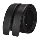 Men's Leather Belt Headless Double-sided Lychee strip Automatic Buckle Waistb Cy