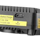 Display LCD Dual Slot Charger For Nikon EN-EL14/EN-EL14a/P7800/P7700 Cameras
