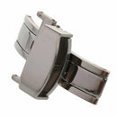 Stainless steel security folding clasp polished for watchband 18mm J5C2