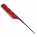 4Pcs/Set Anti-Static Red Hairdressing Comb Detangling Platic Straightening