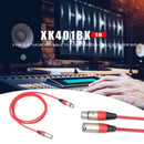 3 Pin XLR Thickened Male to Female Audio Extension Cable Cord Amplifier Wire