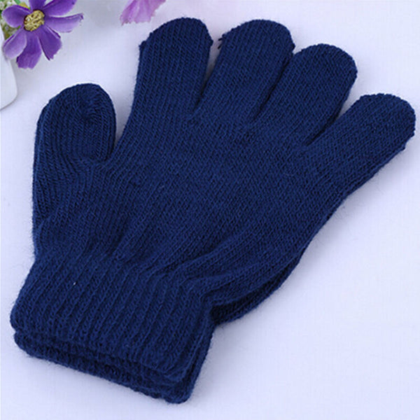 Best Children's Magic Gloves Baby Kids Gift Monochrome Knitted Gloves Random  Nw