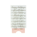 English greetings Transparent Silicone Clear Stamps for Scrapbook Album Cards LJ