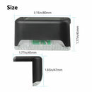 4Pcs Solar Powered LED Deck Lights Outdoor Path Garden Stairs Step Fence Lamp