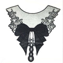 Retro Black Neckline Lace Collar Trim Sewing Applique for Women Clothes DIY