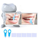 7pcs/Set Blue Cleaning Kit Teeth Whitening Polisher Stain Remover Tool