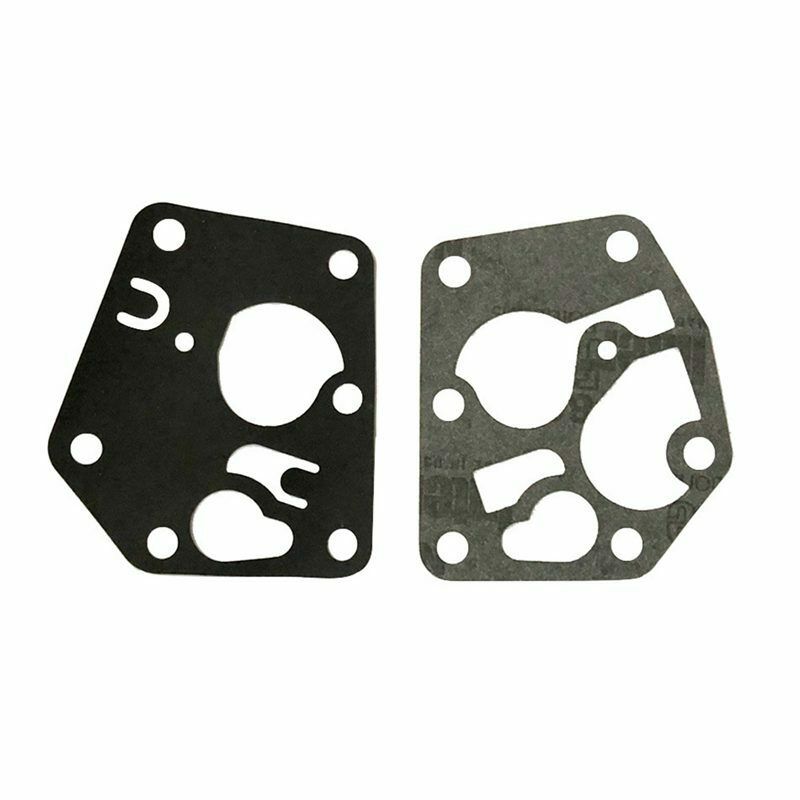 2Pcs Carburetor Diaphragm Gasket Kit For: 495770 795083 Carburetor