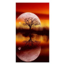 5D DIY Tree Full Drill Diamond Embroidery Paintings Cross Stitch (Orange)