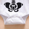 Summer Short Sleeve Baby Bone Print Romper O-neck Solid Jumpsuit (3-6M) A