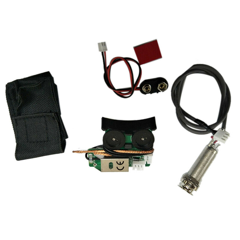 Under Saddle Piezo Pickup Onboard Preamp System for Acoustic Guitar