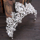 Princess Austrian Bridal Crystal Wedding Hair Tiara Crown Prom Veil Headband Hot