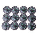 12pcs Portable Mini Precise Compass North Guider for Camping Hike Survival