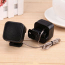 2pcs Mini Loud Music Stereo With Screws 500W Audio Universal Car Speaker