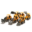 6 Styles Mini Machine Transport Car Kids Collection Gift Assembling Toys P FT