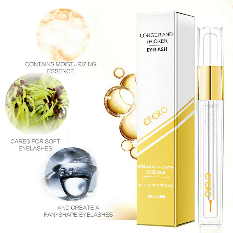 Eyelash Growth Enhancer Natural Extensions Eye Lashes Quick Growth Serum Liq Ew