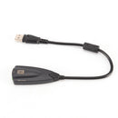5H External USB Independent Sound Card 5Hv2 Headset Converter7.1Desktop Lap FT