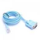 Cisco DB9 to RJ45 Rollover Router Switch Console Cable